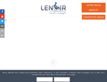 Tablet Screenshot of lenoirhandiconcept.com